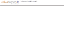 Tablet Screenshot of nebenjob.stellenboersen.de
